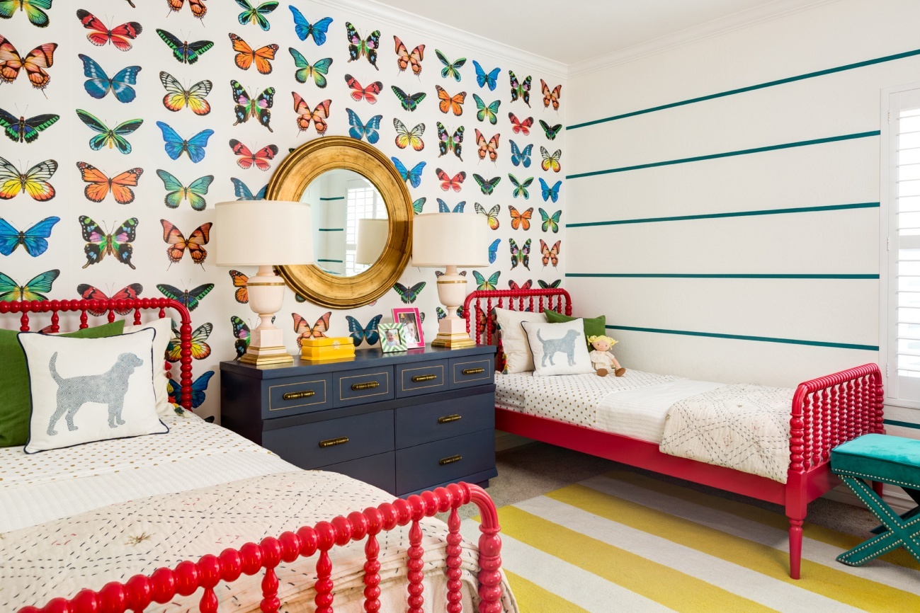 Decoración de un dormitorio infantil unisex
