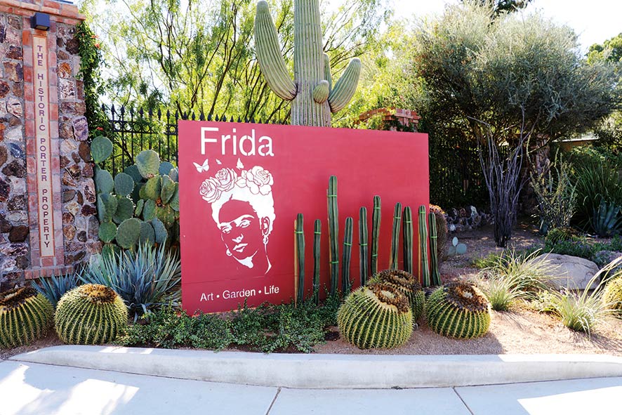Frida Kahlo Arte Jardín y Vida
