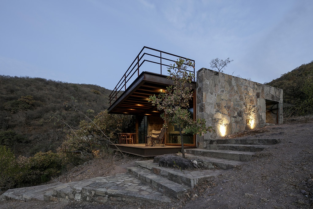 Cabaña Teitipac, imita su entorno
