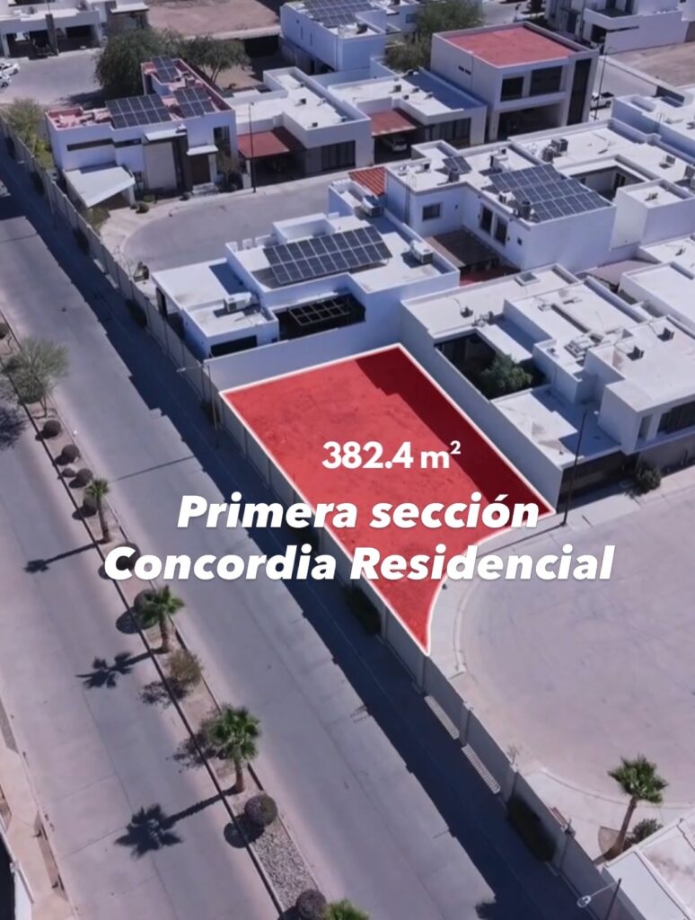 Terreno en Venta Concordia Residencial