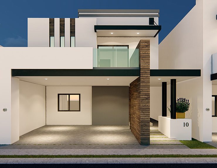 Casas al norte de Hermosillo