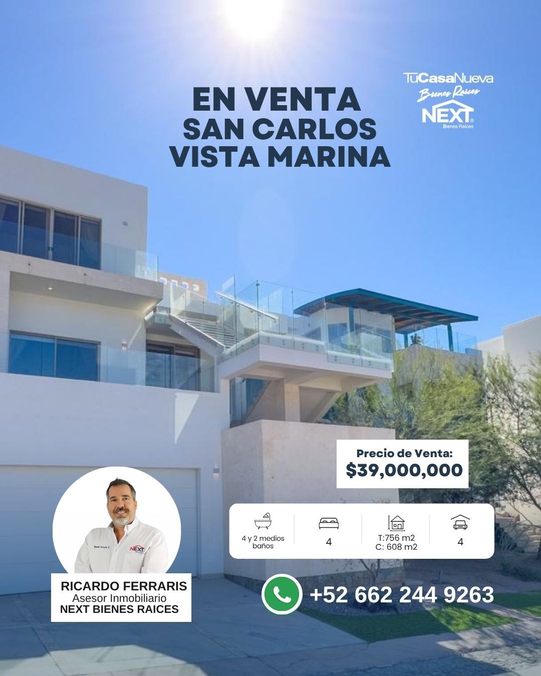 en venta SAN CARLOS Vista marina