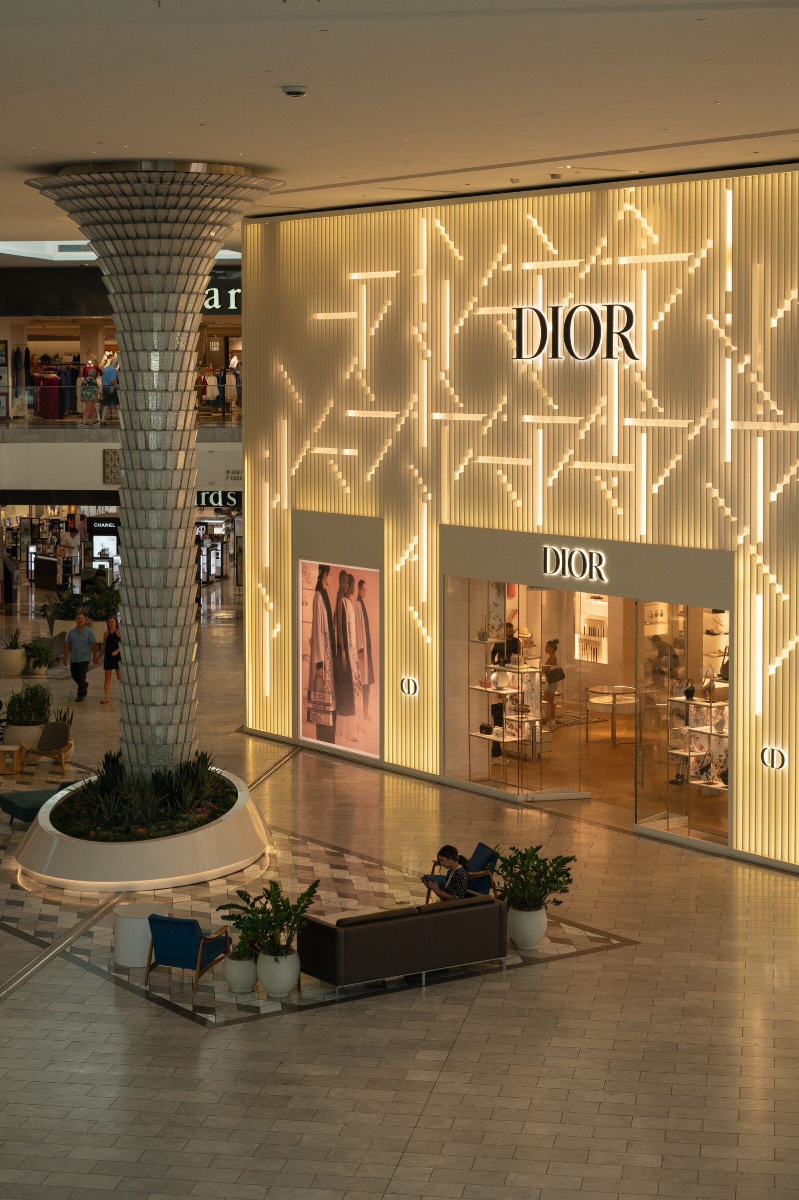 Tienda Dior en el centro comercial Scottsdale Fashion Square, Arizona