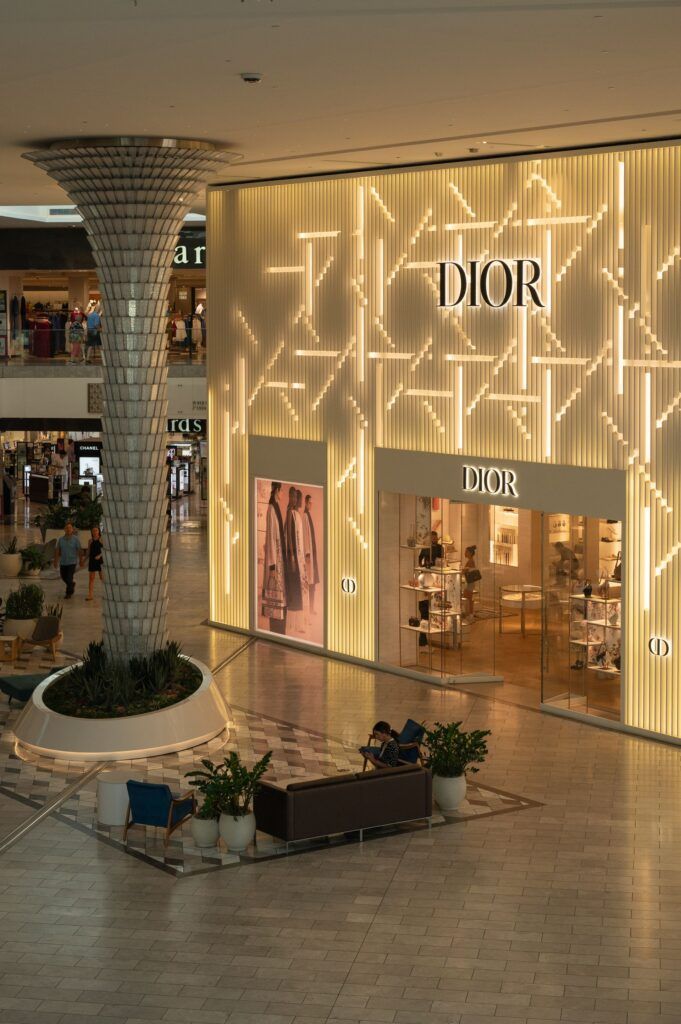 Tienda Dior en el centro comercial Scottsdale Fashion Square, Arizona