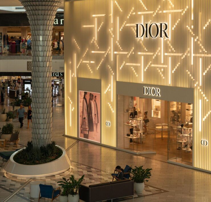 Tienda Dior en el centro comercial Scottsdale Fashion Square, Arizona