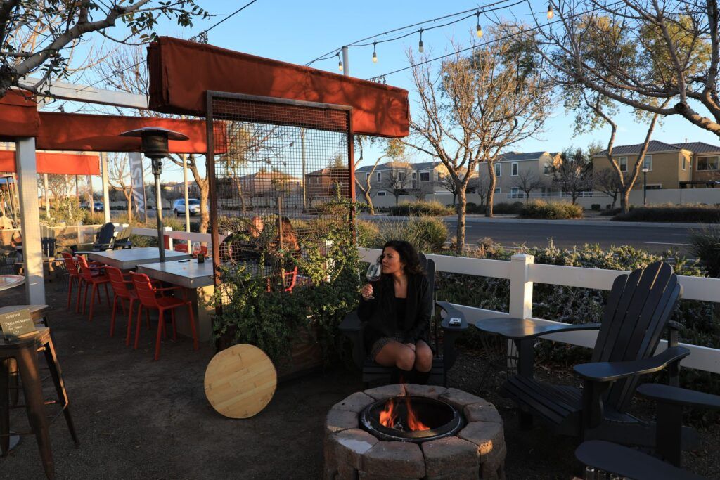 Garage East, wine bar en Old Town Scottsdale, Arizona