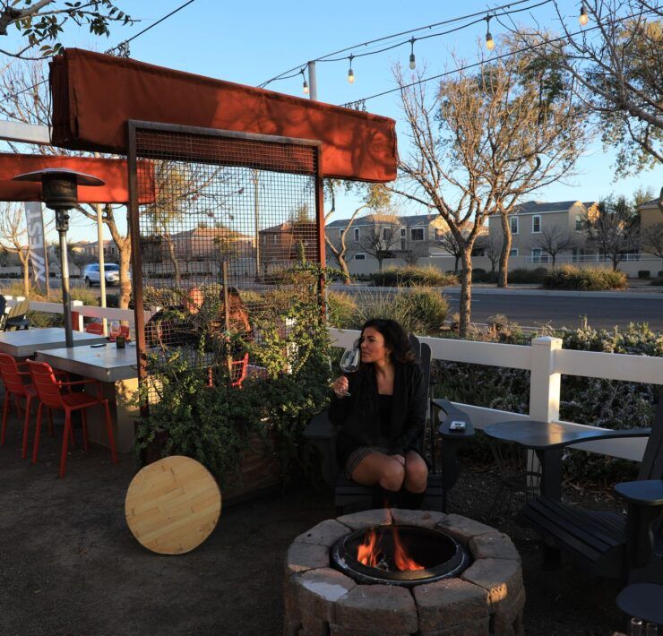 Garage East, wine bar en Old Town Scottsdale, Arizona