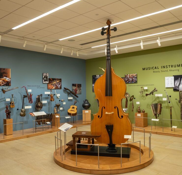 Sala de Exhibición del Musical Instrument Museum (MIM) en Phoenix, Arizona