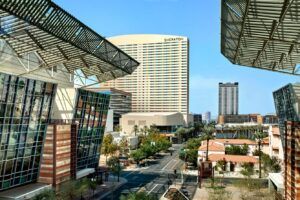 Fachada del hotel Sheraton Phoenix Downtown, Arizona