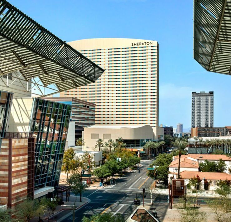 Fachada del hotel Sheraton Phoenix Downtown, Arizona
