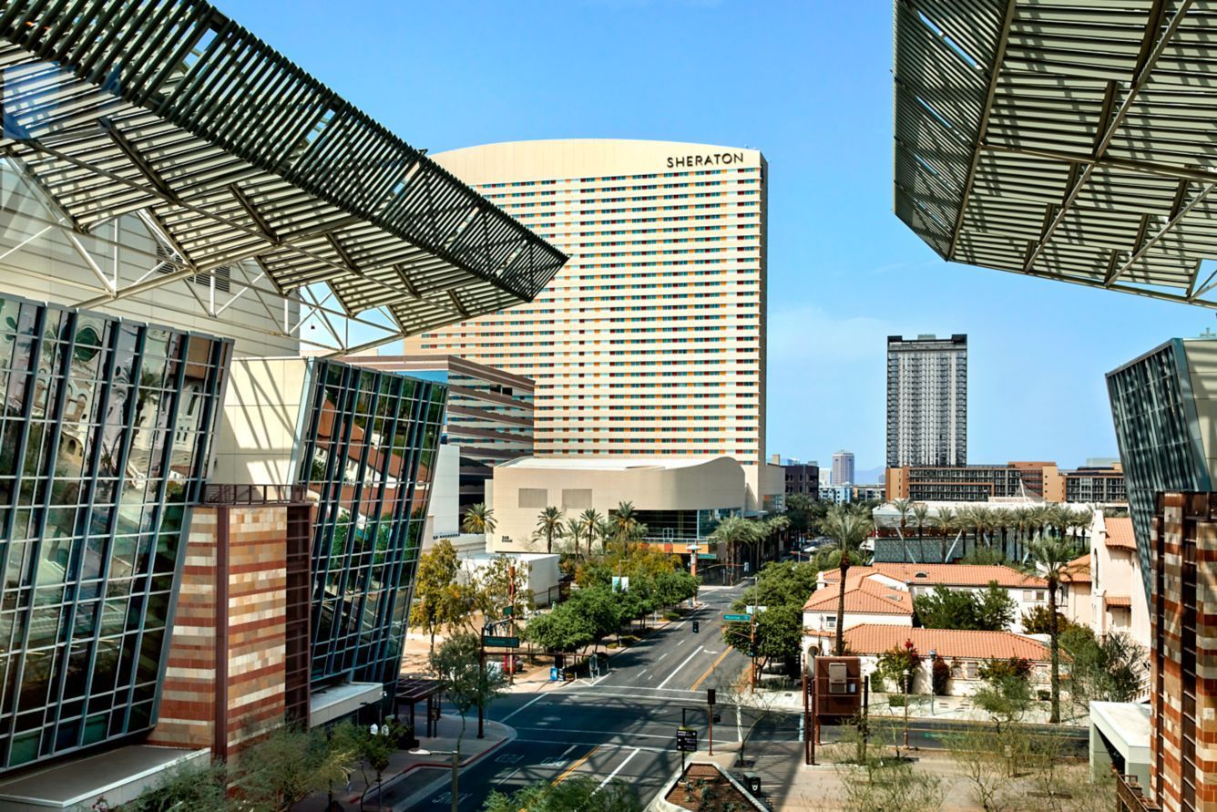 Fachada del hotel Sheraton Phoenix Downtown, Arizona