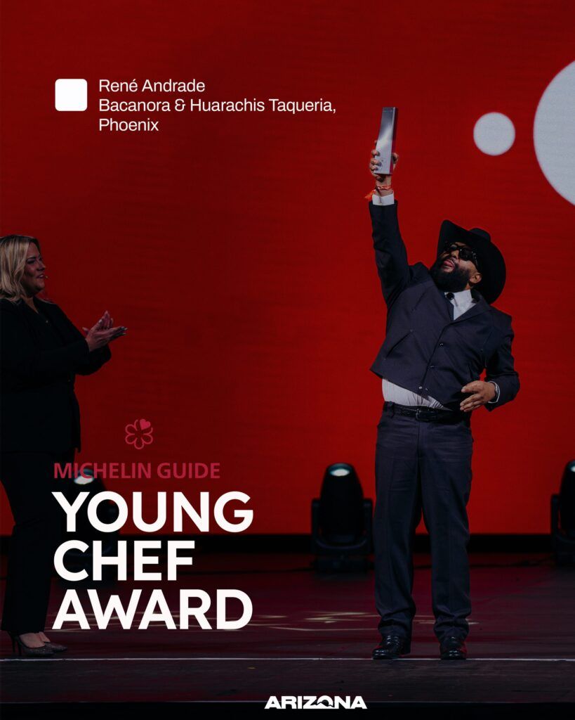 René Andrade recibe el MICHELIN Young Chef Award