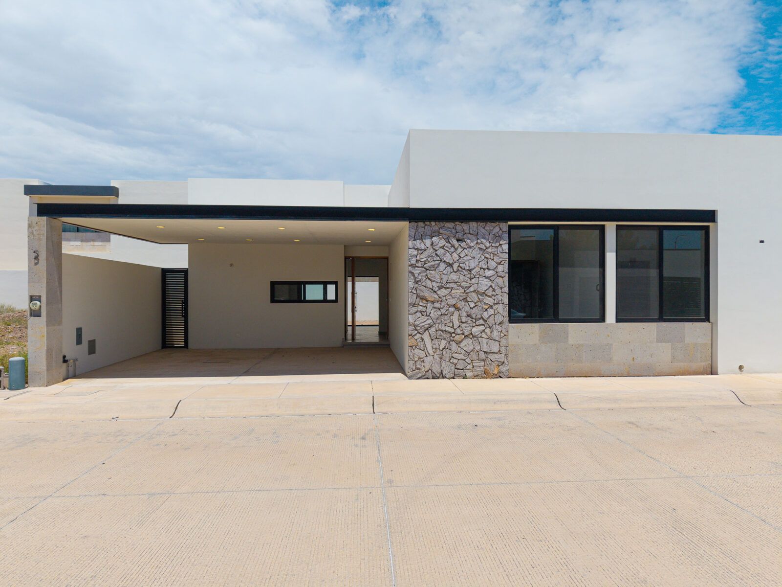 Fachada de Casa Arrullo en Concordia Residencial, Hermosillo