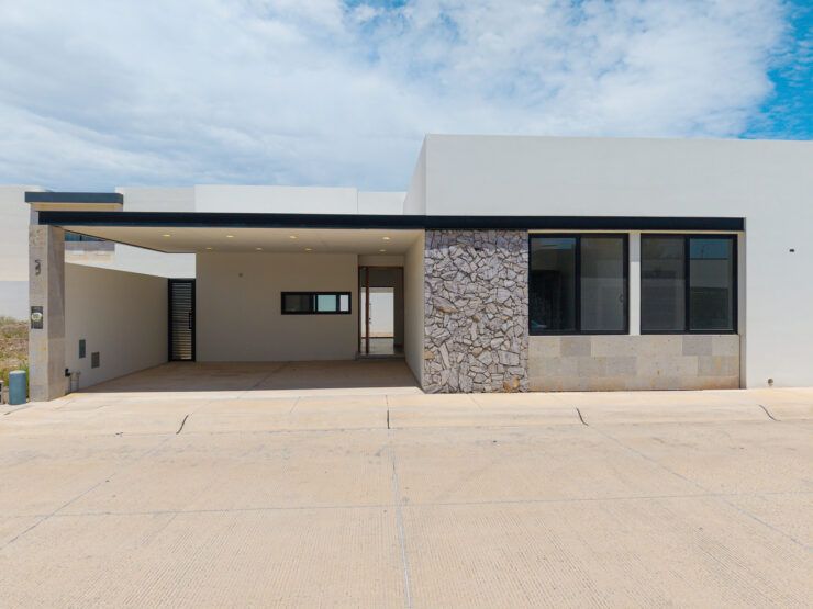 Fachada de Casa Arrullo en Concordia Residencial, Hermosillo