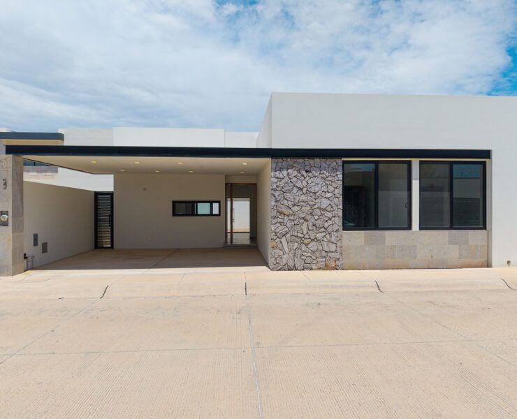 Fachada de Casa Arrullo en Concordia Residencial, Hermosillo
