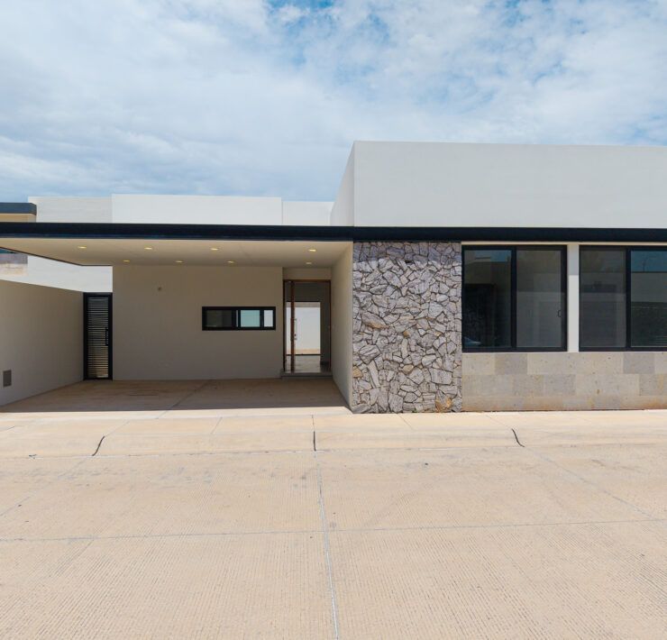 Fachada de Casa Arrullo en Concordia Residencial, Hermosillo