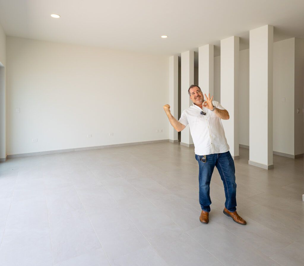 Sala de Casa Arrullo en Concordia Residencial