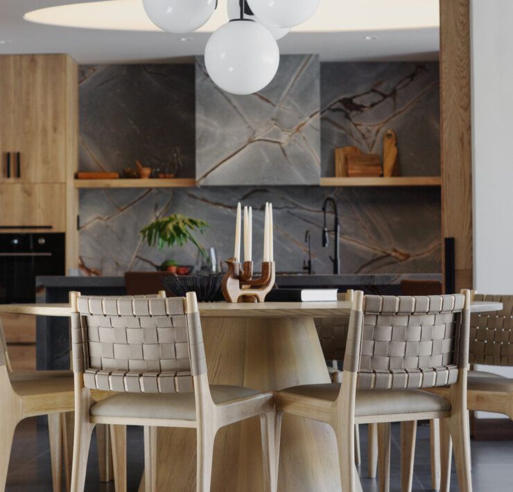 Comedor de Casa Ficus de Dionne Murillo Arquitectos